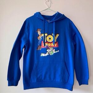 Disney Pixar Toy Story Hoodie | Woody & Buzz Royal Blue | NWOT | Size M